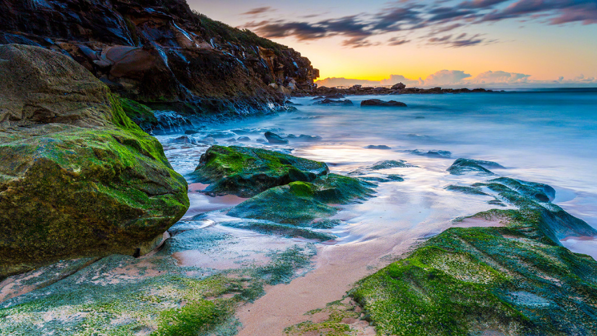 精选日出美景壁纸,温暖明媚的日出,高清电脑壁纸