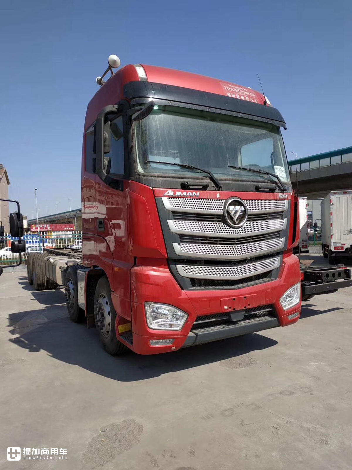 解放j7前四后八载货车开始路试,配置高到卡友纷纷表示买不起