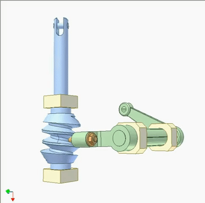 机械工程师的葵花宝典,84幅"蜗杆传动"动图(中)