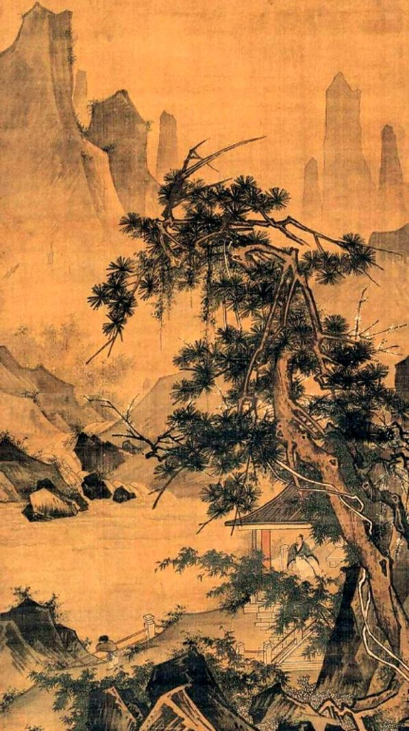 夏圭作品 夏圭,字禹玉,钱塘(今浙江杭州)人.宋宁宗朝画院待诏.