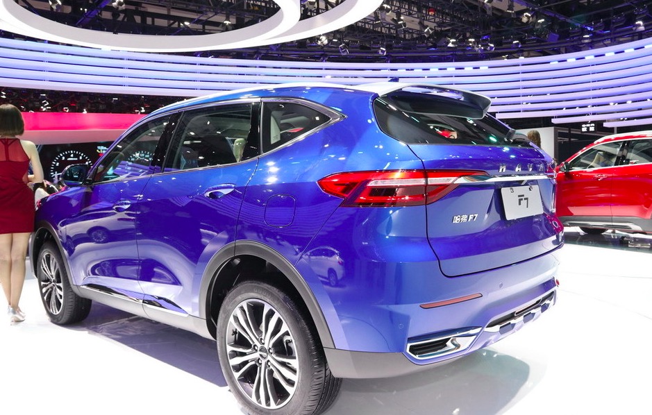 2018广州车展实拍:哈弗f7