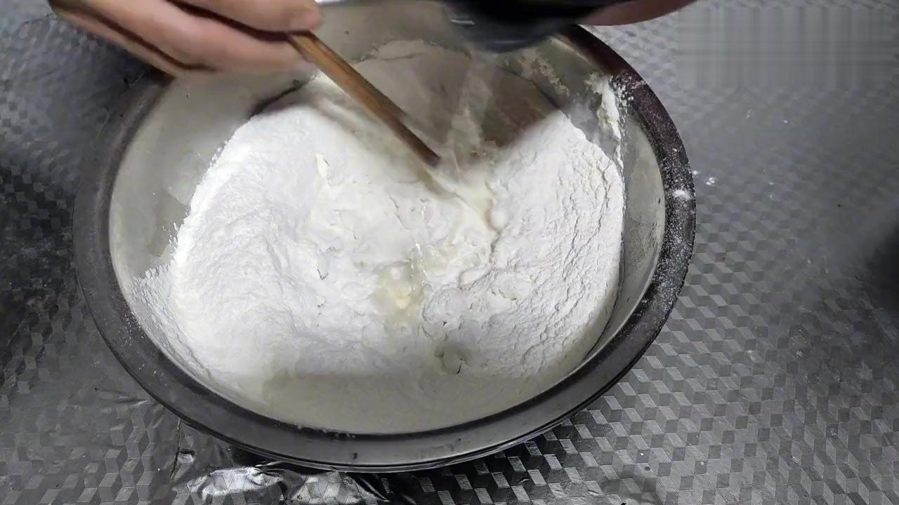 尿毒症光棍,冬至自己在家做蒸饺吃,老香了
