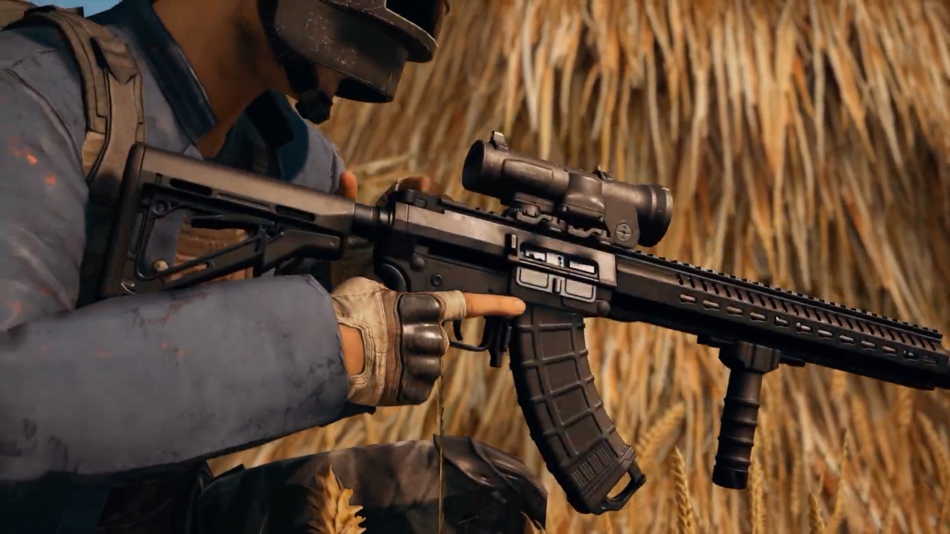 《绝地求生》新枪mk47公布,手游国服抢先上线体验