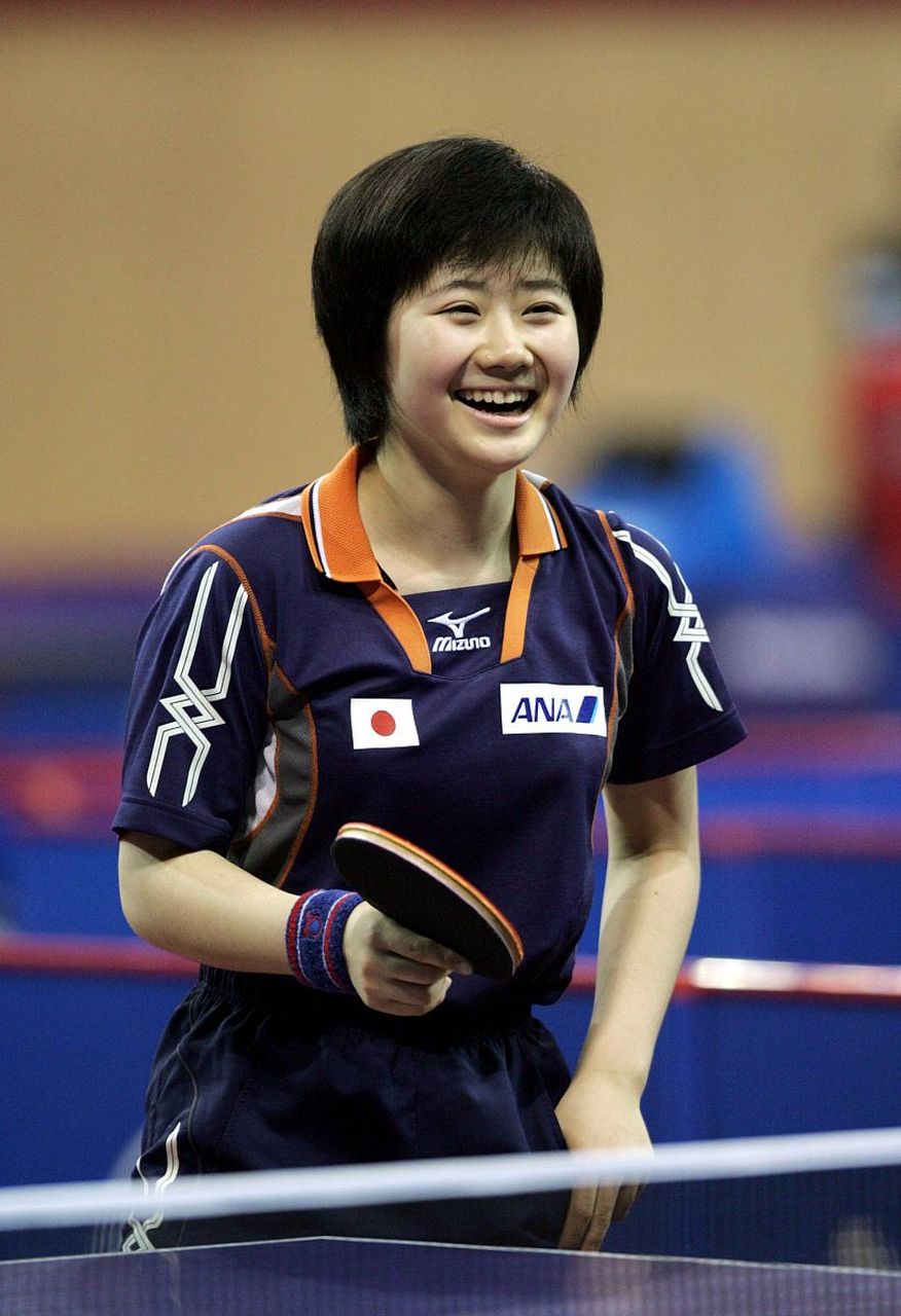 日本乒乓球运动员福原爱在脱口秀节目里讲述自己的运动生涯,表示:中国