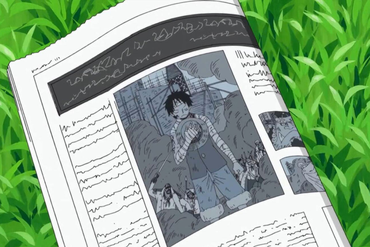 看到路飞手臂上的"3d2y",伙伴们瞬间明白,就是苦了薇薇和索隆