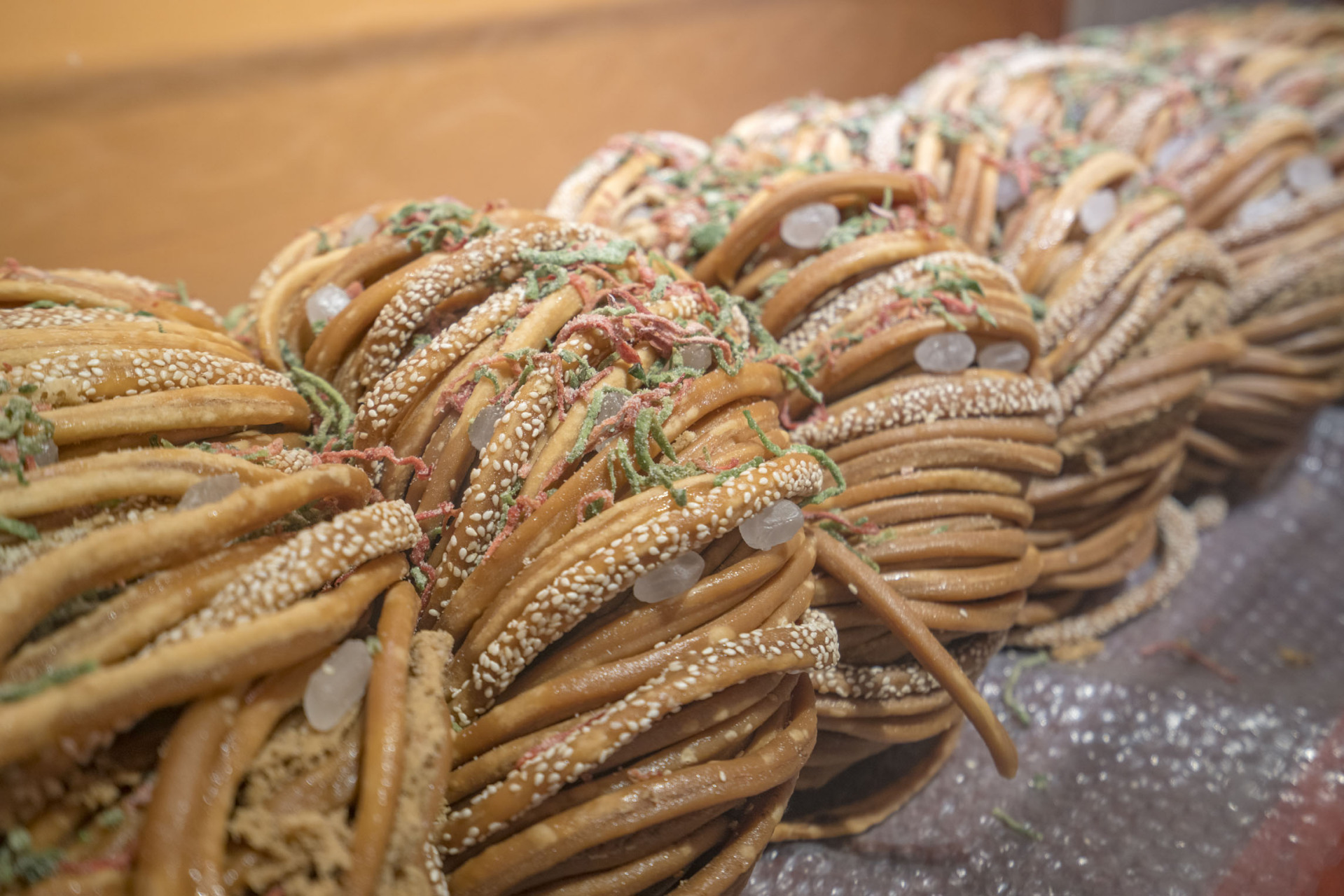 天津桂发祥十八街麻花很好吃,酥酥脆脆,味道不错