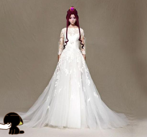 精灵梦叶罗丽:5个穿上白色婚纱最好看的公主,你最喜欢