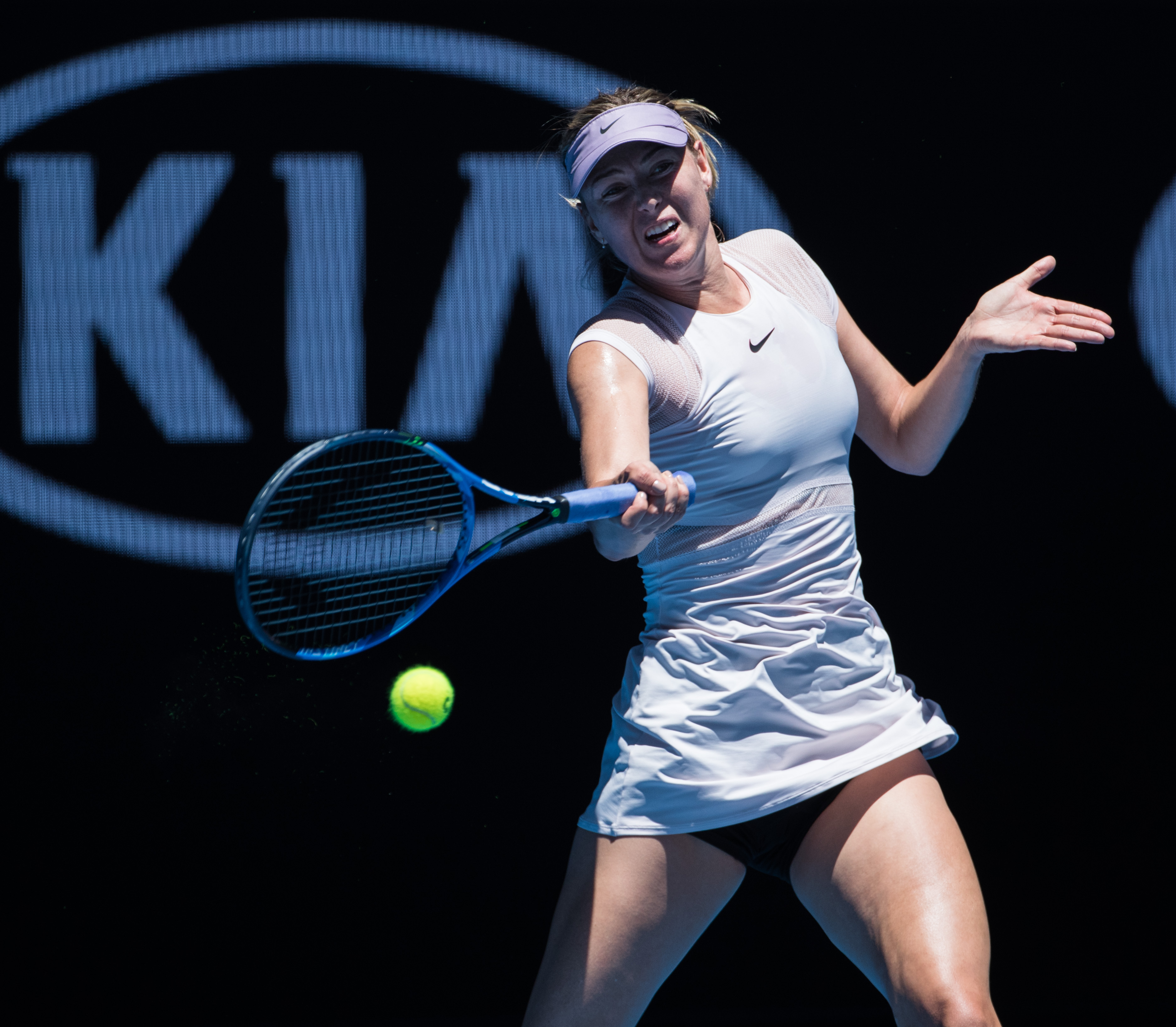 (体育)(8)网球——澳网:莎拉波娃首轮晋级