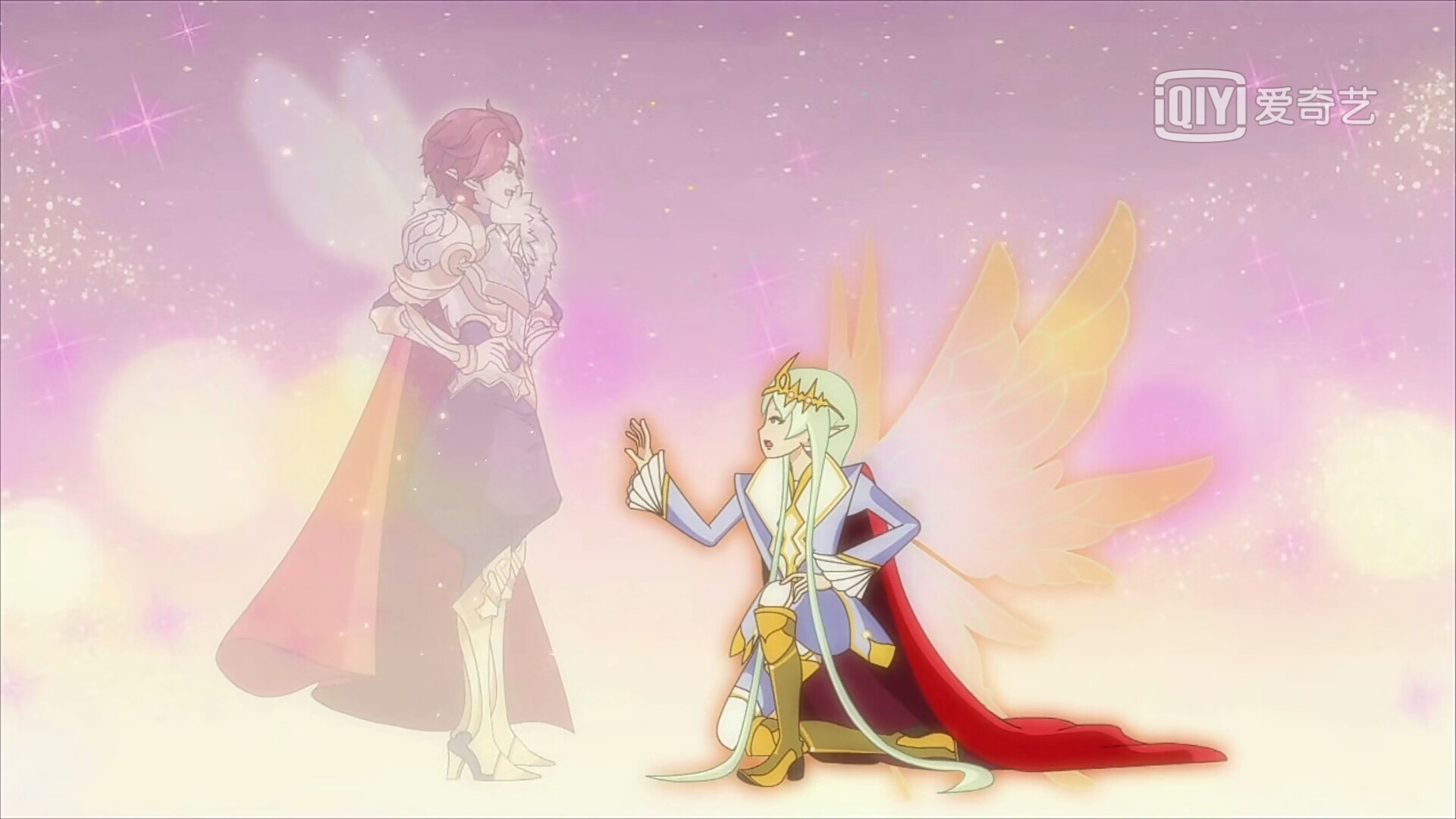 小花仙中的人物下跪时,夏安安很绝望,曼达是在"求婚"吗?