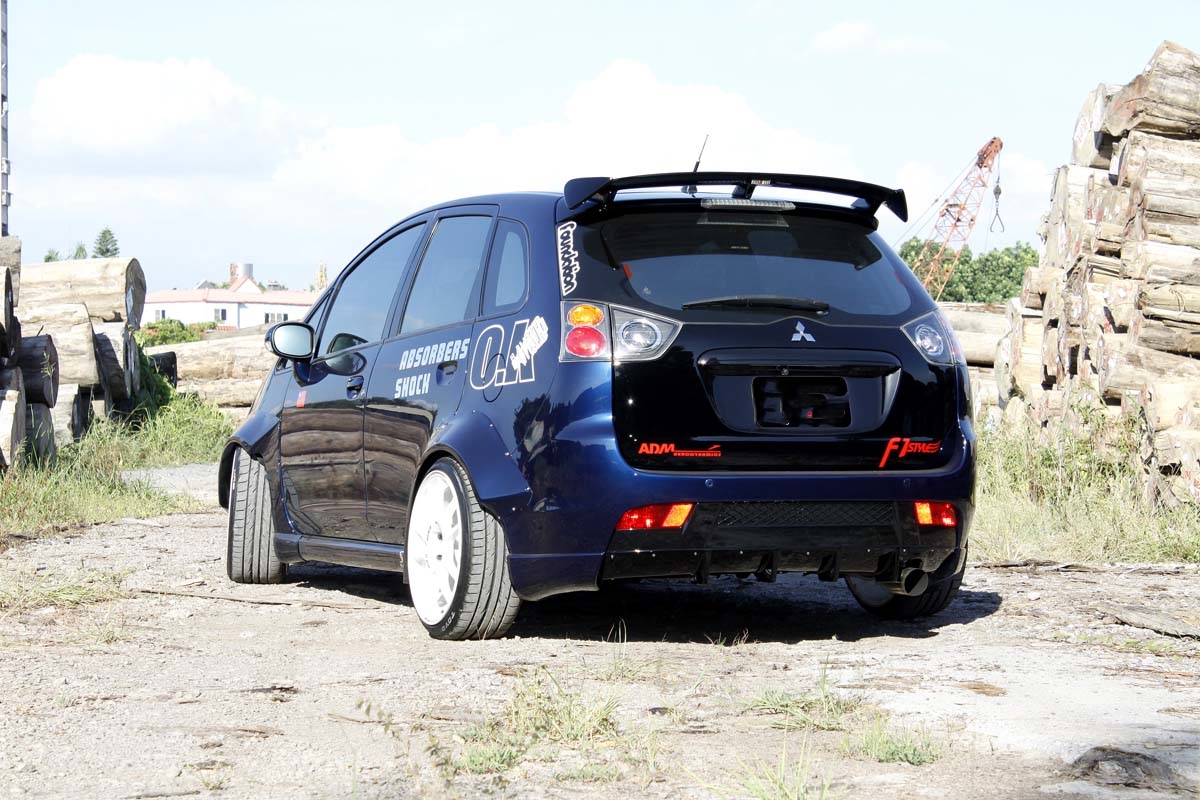 改装版三菱colt plus全力输出6.8秒破百,我觉得有必要了解一下!