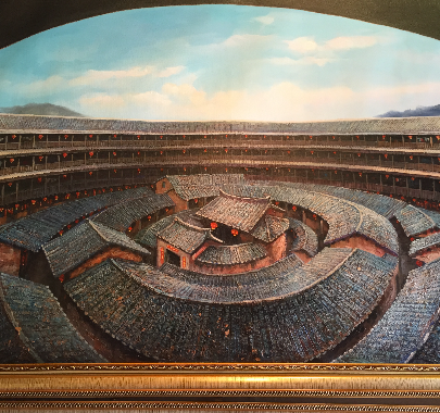 "圆楼之王"——承启楼是最着名的土楼