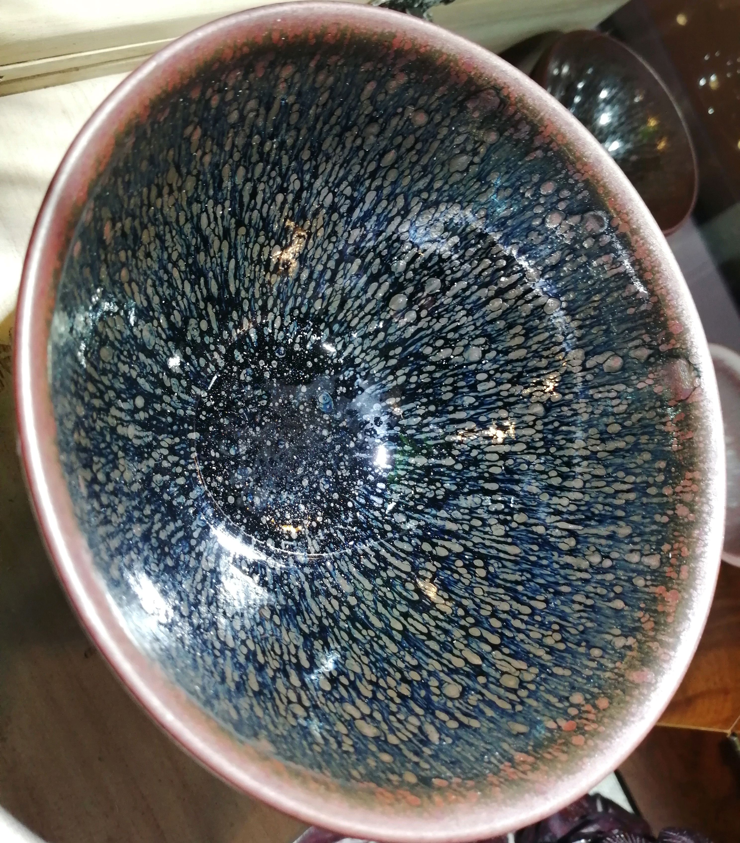 星际宋盏传承建窑建盏古法龙窑柴烧工艺艺术经典,古朴典雅,古韵