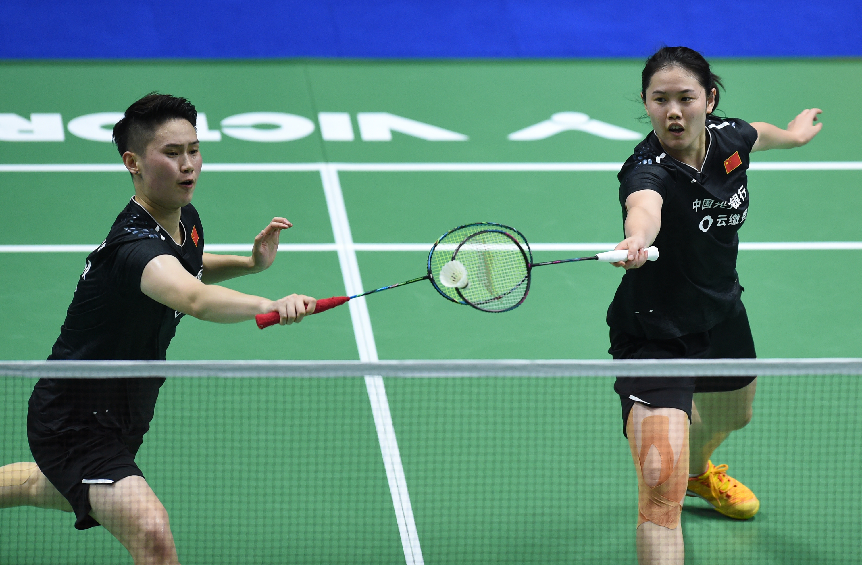 羽毛球——中国公开赛:李汶妹/郑雨女双首轮出局