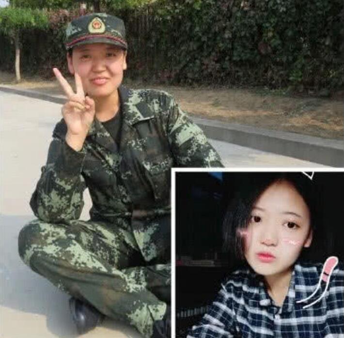 女生当兵前后对比,外貌和性格都改变了许多,美的都上交国家了!