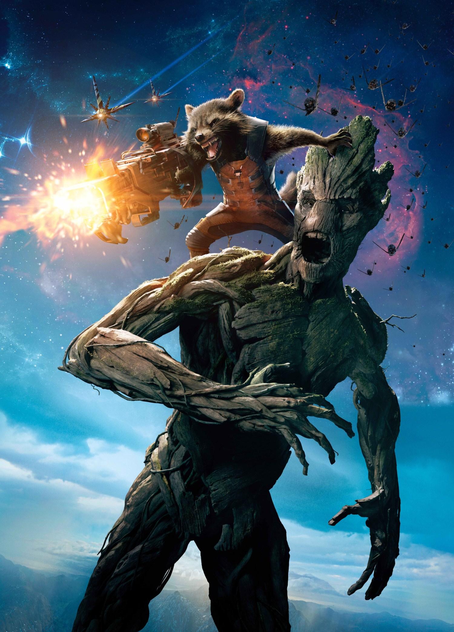 《复仇者联盟3》曝树人完整造型,沉迷游戏,范迪塞尔继续配音