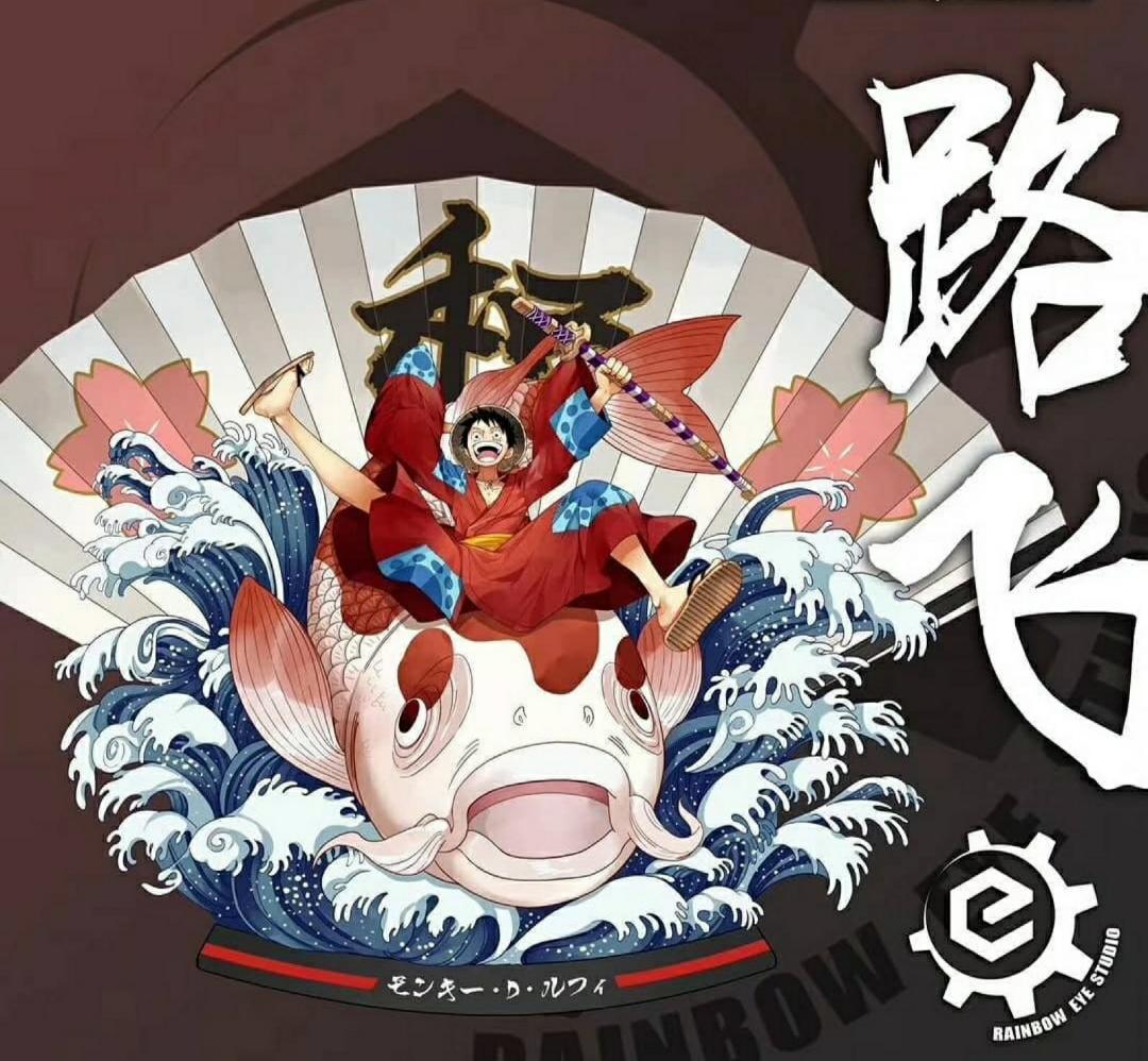 航海王:草帽海贼团和之国造型插画公开亮相,漫迷:没令我们失望