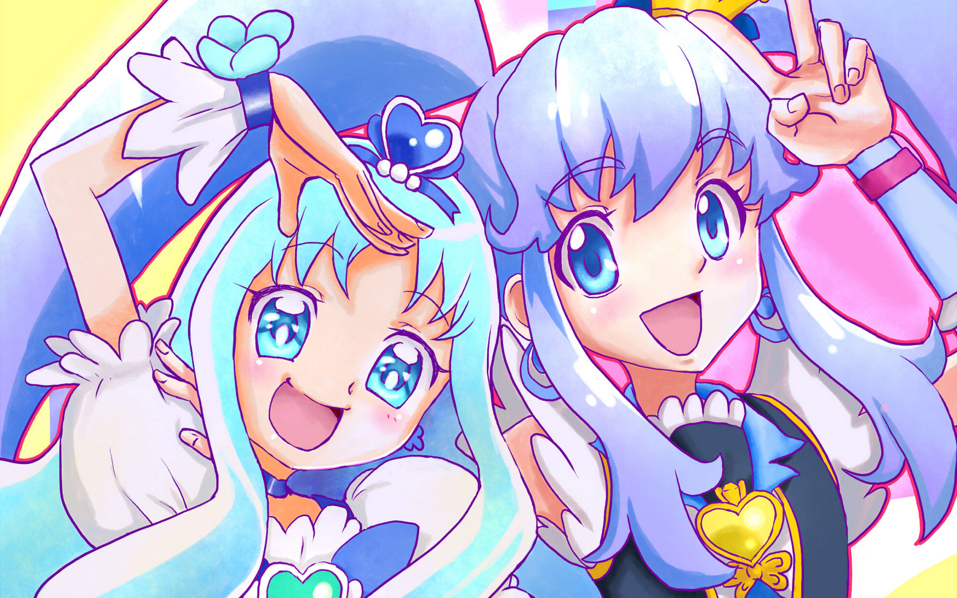 光之美少女动漫壁纸