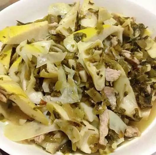 春笋雪菜肉丝 开胃开心 白吃不厌!