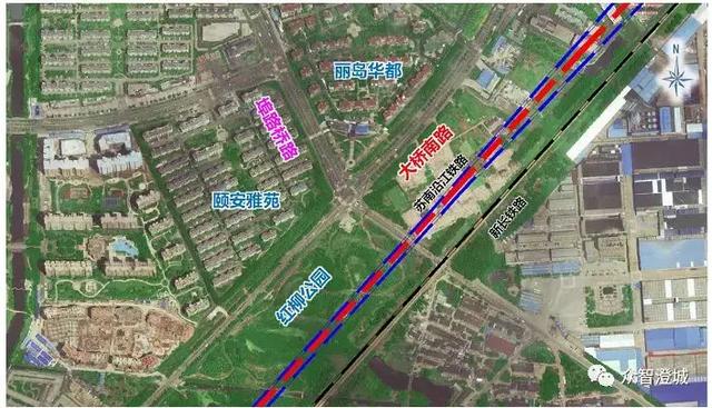 高铁江阴站配套道路~大桥南路快速改造新年要开建