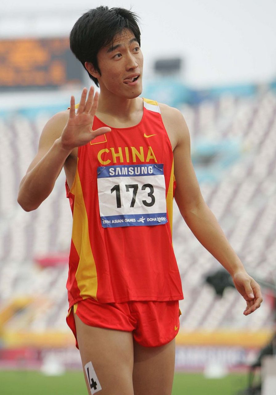 刘翔获世锦赛最伟大时刻提名# 刘翔是中国历史上最伟大的田径运动员