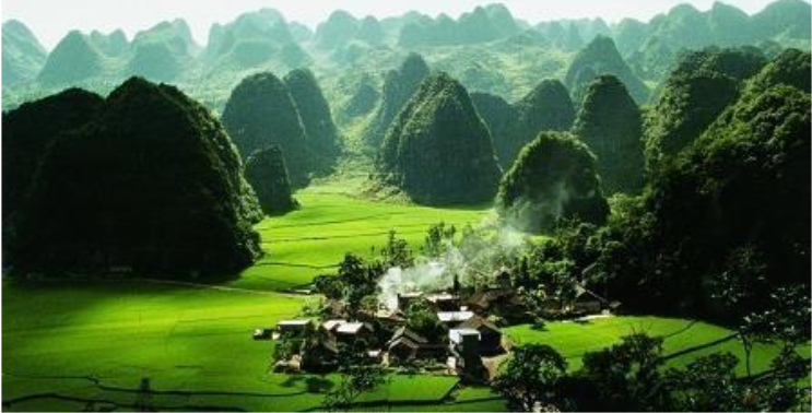 世界风光:全球最美自然风光中的唯一中国景区,横空
