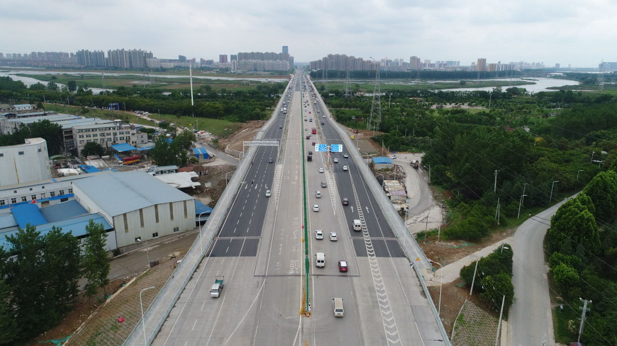 武汉市岱黄高速府河大桥综合整治提升工程完成端午节前全线通车