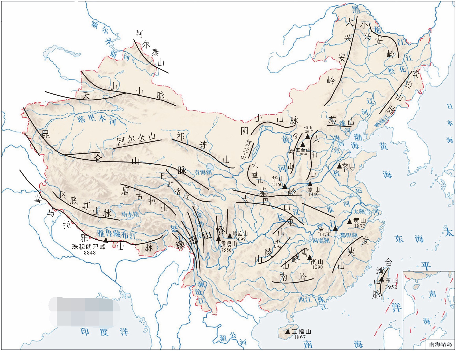 四渎八流图图片