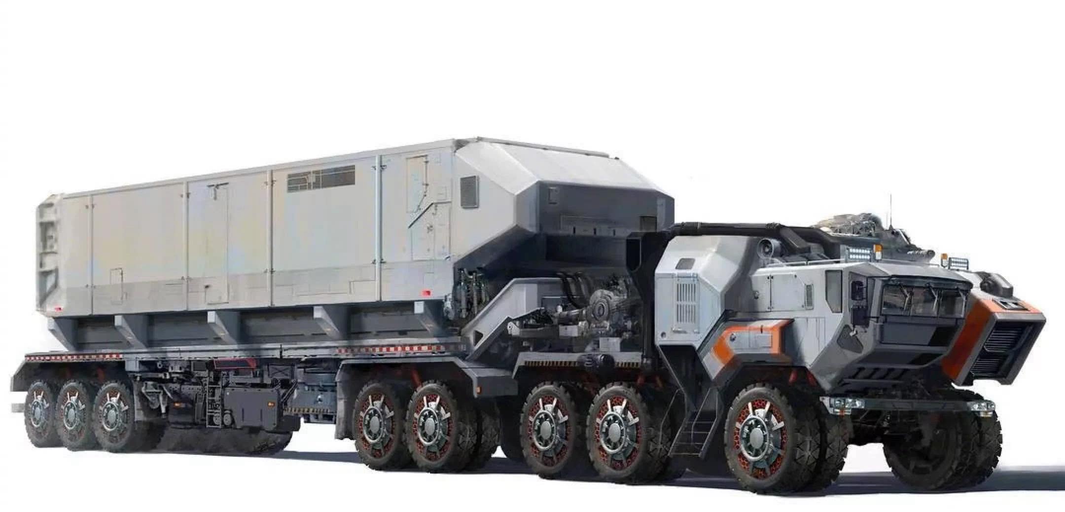 这国造出《流浪地球》巨型矿车!20个轮子原地转圈,还是电动车