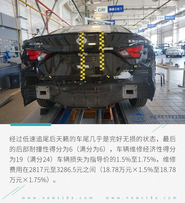 "移动大沙发"中保研碰撞 天籁安全系数超豪华车