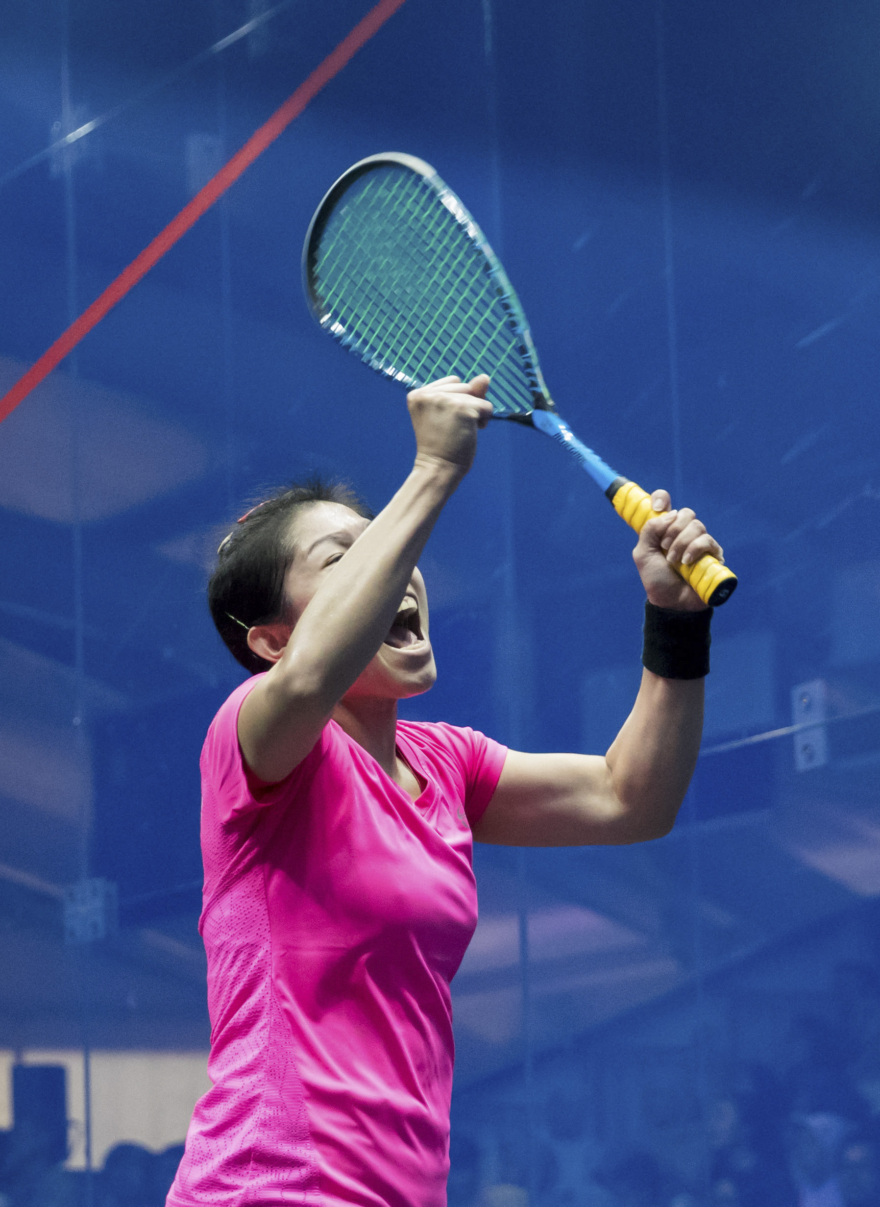 壁球——中国香港获女子团体冠军(3)