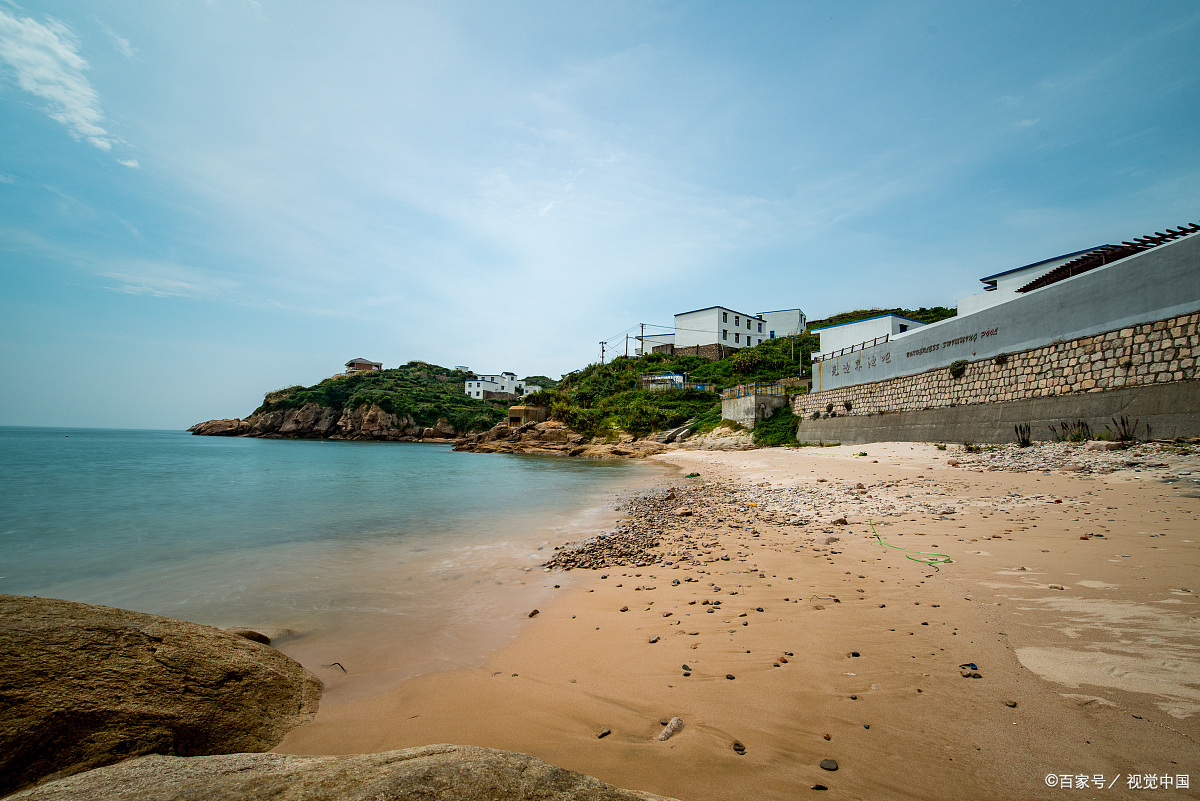 舟山嵊泗列岛枸杞乡龙泉村海边,欣赏海景