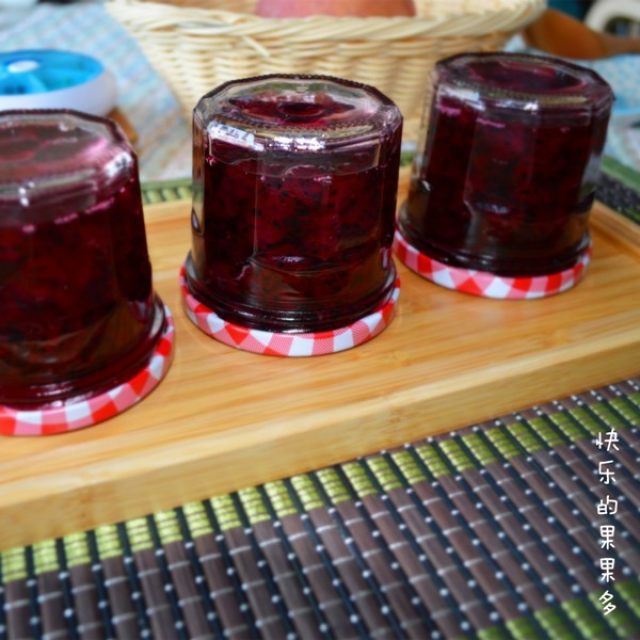 火龙果果酱,清新甜美,自制零添加,用来做烘焙棒极了