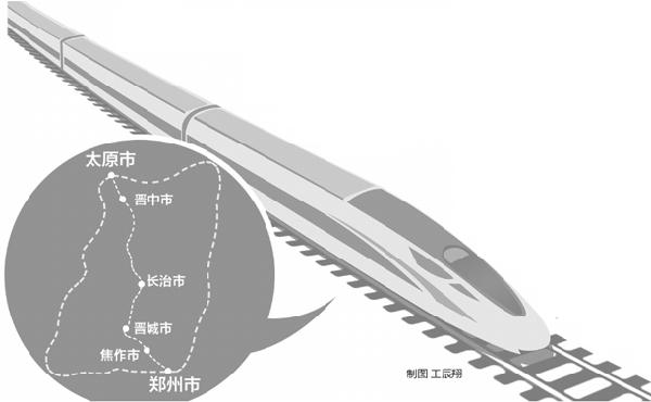 太焦高铁线路站点公布 山西设11站 预计2020年通车