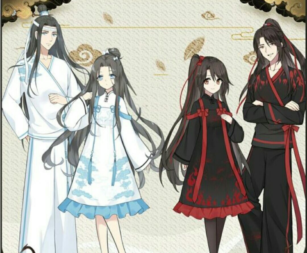 魔道祖师 当动画中的角色有了女儿