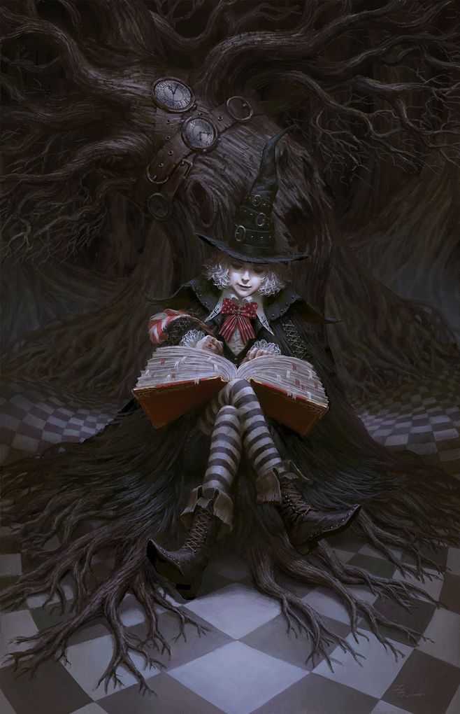 二次元暗黑系哥特风壁纸——所谓空虚寂寞冷,皆因懒散堕落闲