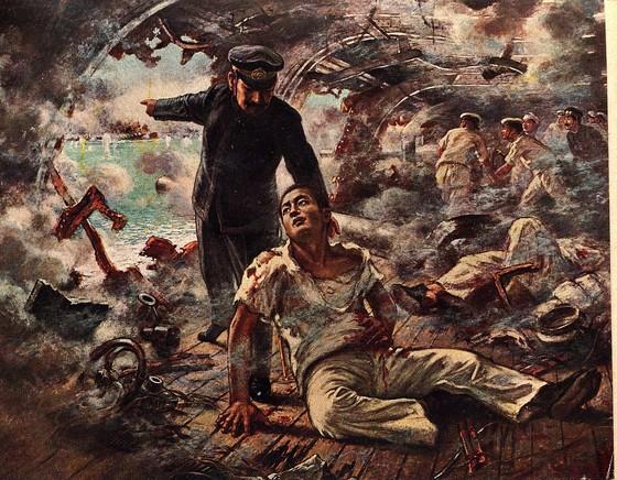 黄海海战中镇远舰被命中220多发仍不沉,被俘后成日本海军主力