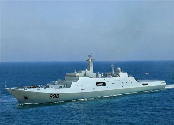 又一艘3万吨巨舰下水!中国两栖力量或成全球第二