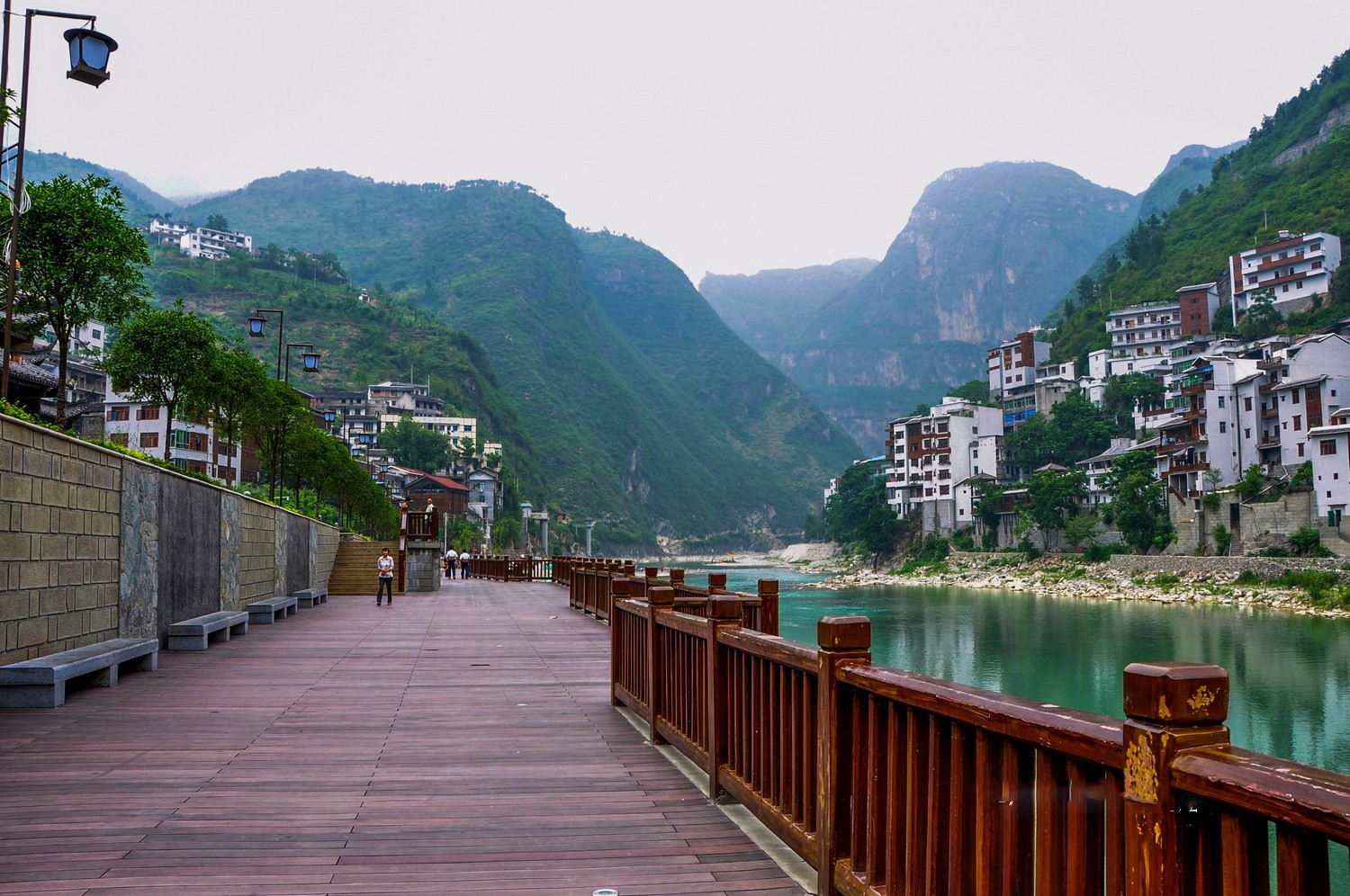 巫溪县城风景实拍