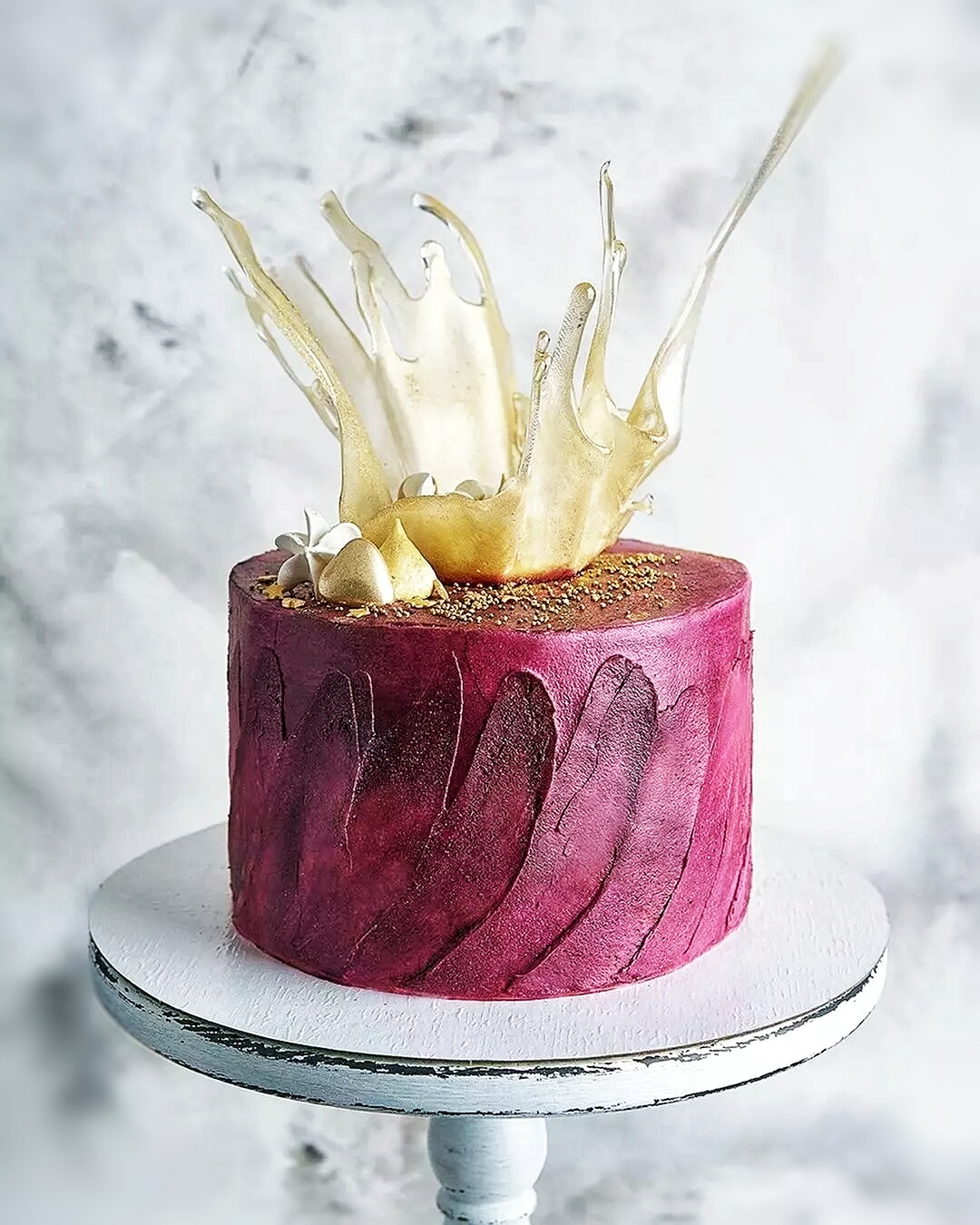 蛋糕做得太美啦,网友问:舍不得吃怎么办?