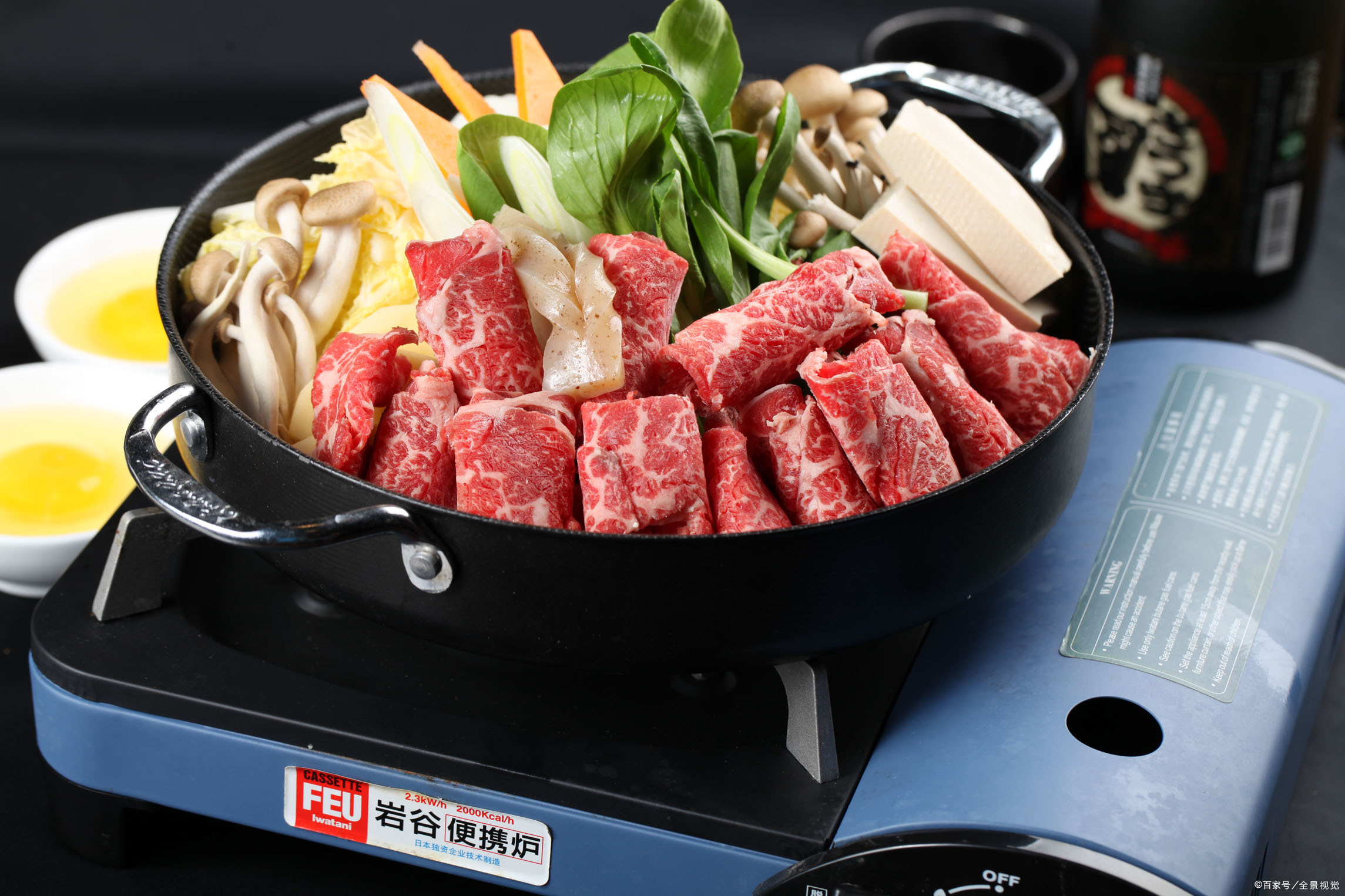 冬日美食 在家自己做的寿喜锅 好吃又简单!一看就会!