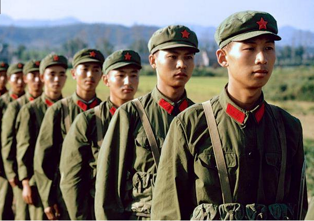 中国60年代军装图片