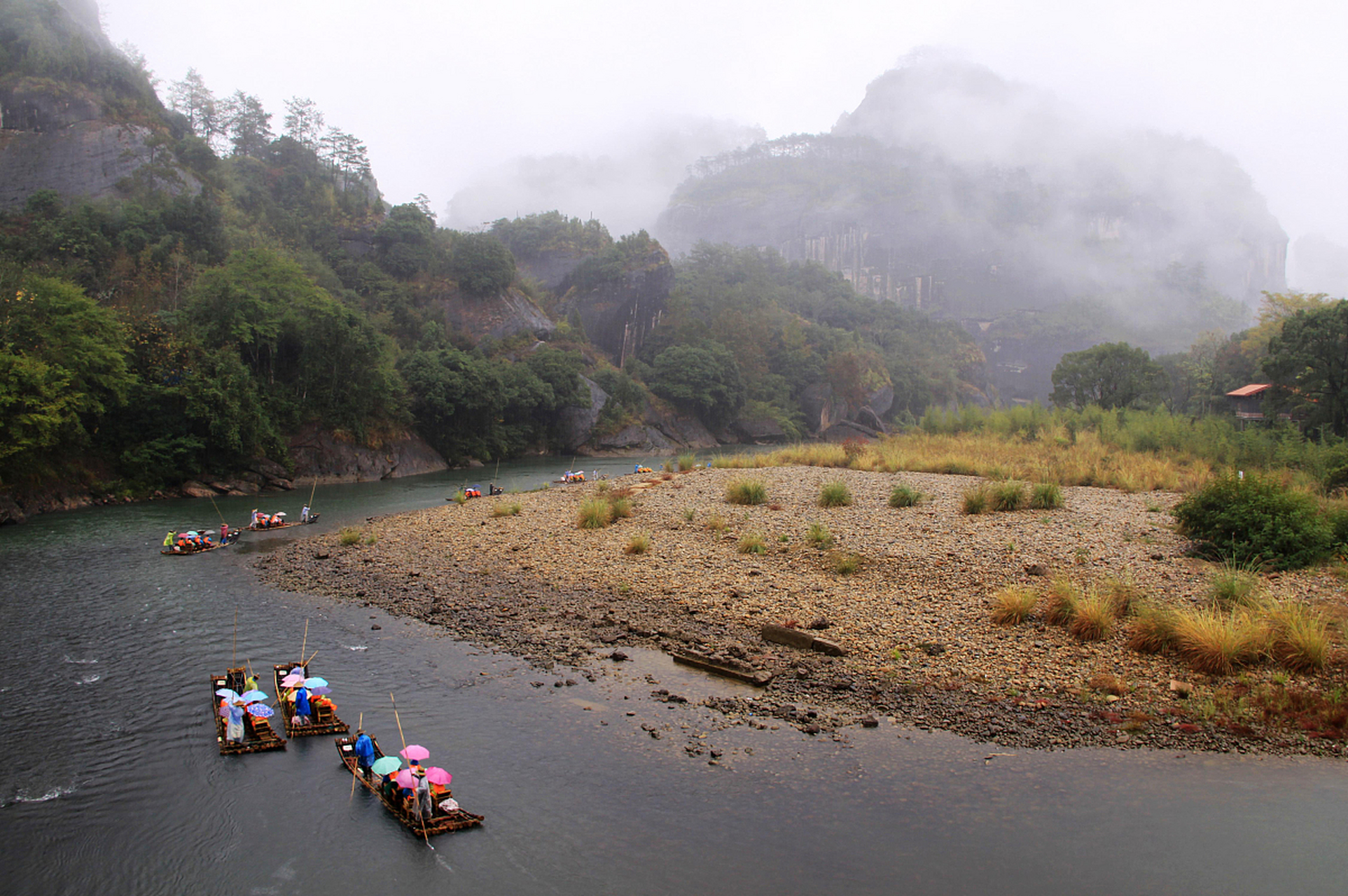 楠溪江风景区,一个被遗忘的浙江美景,位于温州境内,虽然名气不大,但