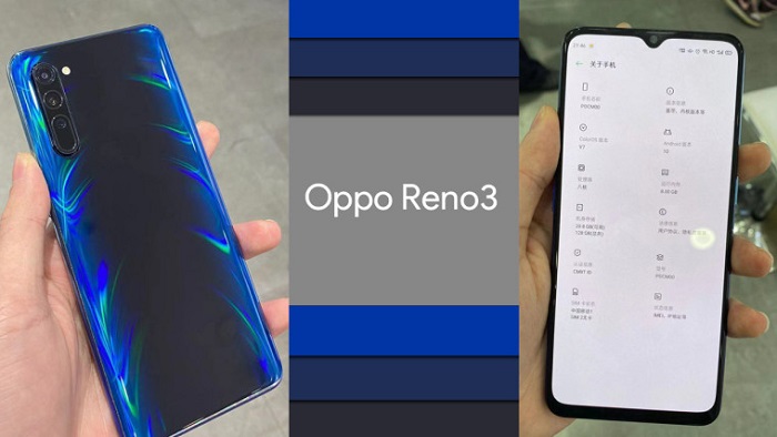 oppo reno3 5g真機諜照曝光 12月26日發佈