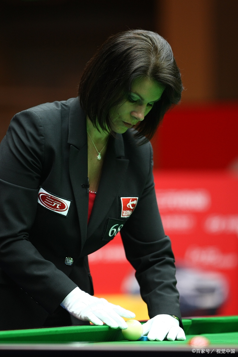 盘点斯诺克球迷心中的十大美女裁判,看看中国有几位上榜