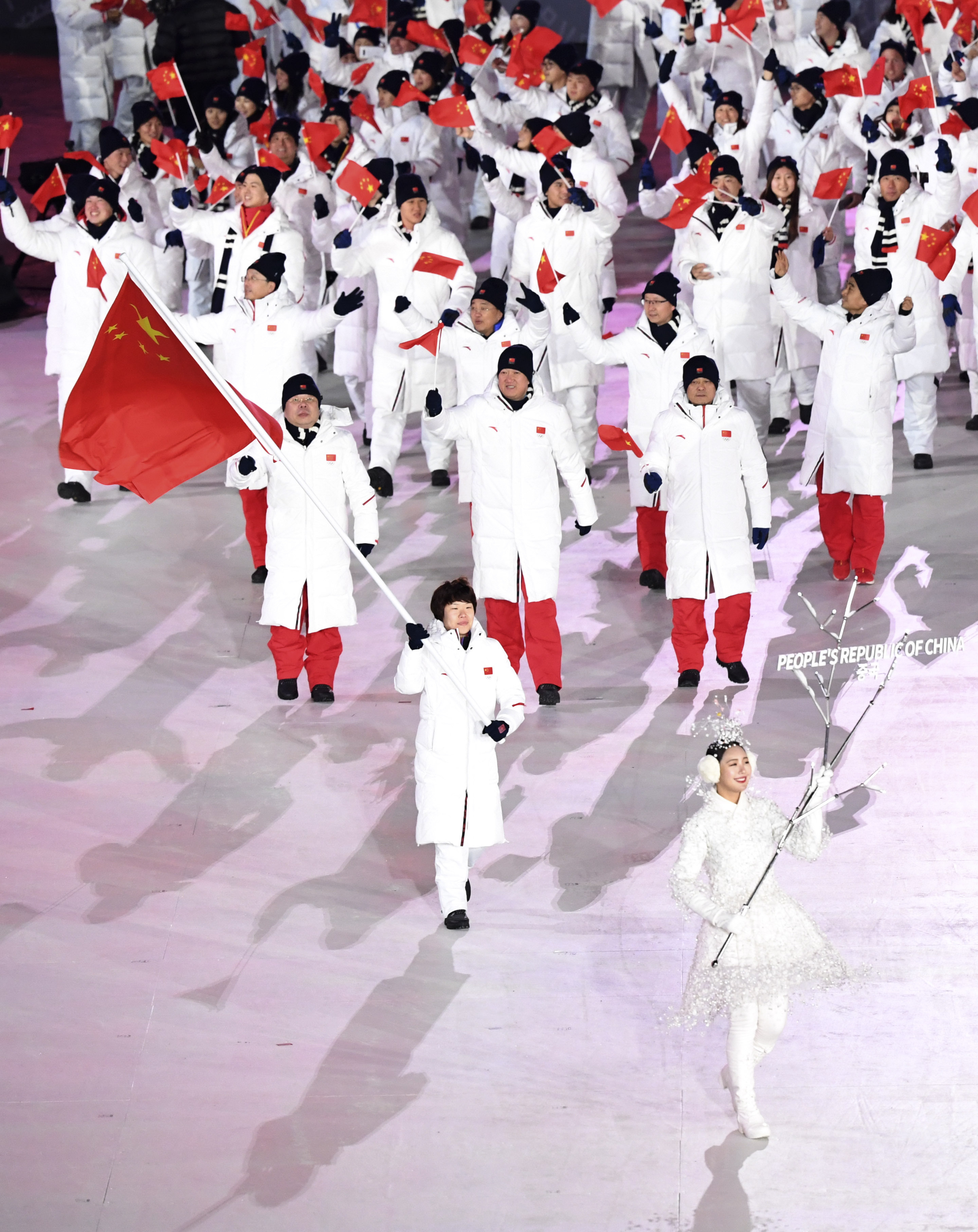 平昌冬奥会 开幕式图片