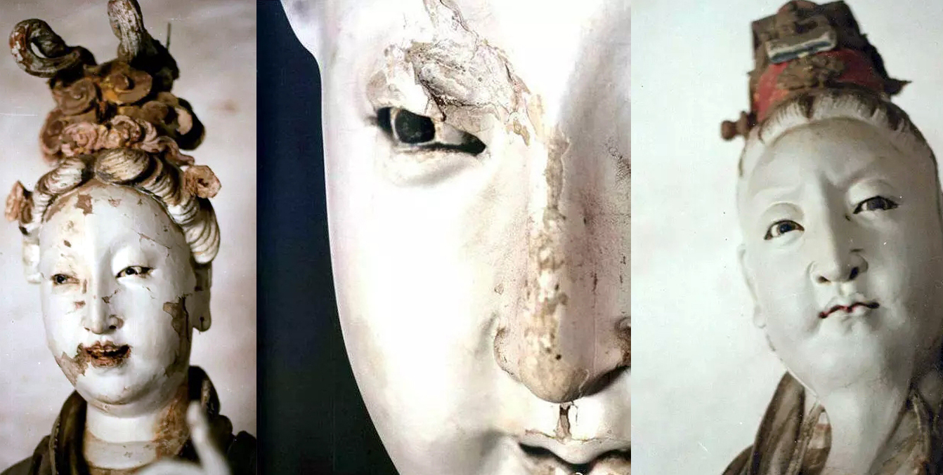 晋城玉皇庙的二十八宿彩塑是元代雕塑大师刘元的作品,大概2米高左右