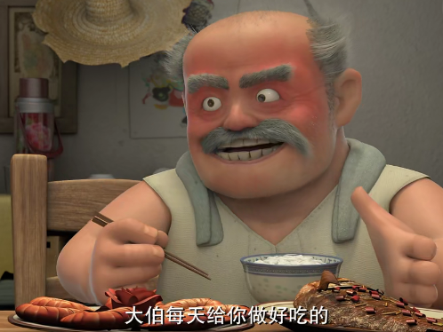 熊出没:做饭很好吃的角色,老赵头上榜,光头强是全能型好男人