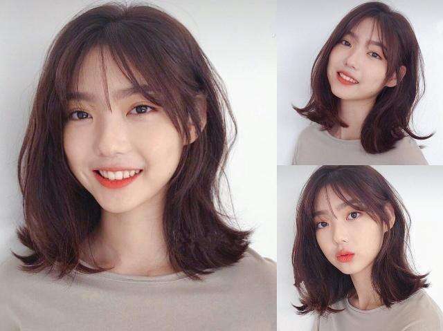 谁说小个子女生只能剪短发,这四款中长发造型,温柔又有气质