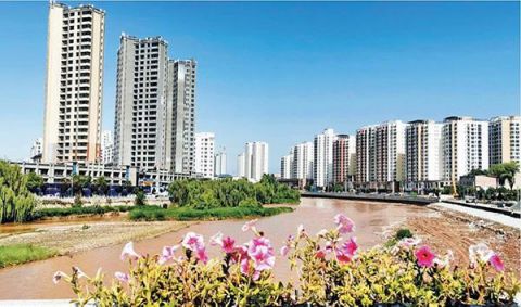 高原上崛起一座生态新城 海东首府乐都城市建设突飞猛进