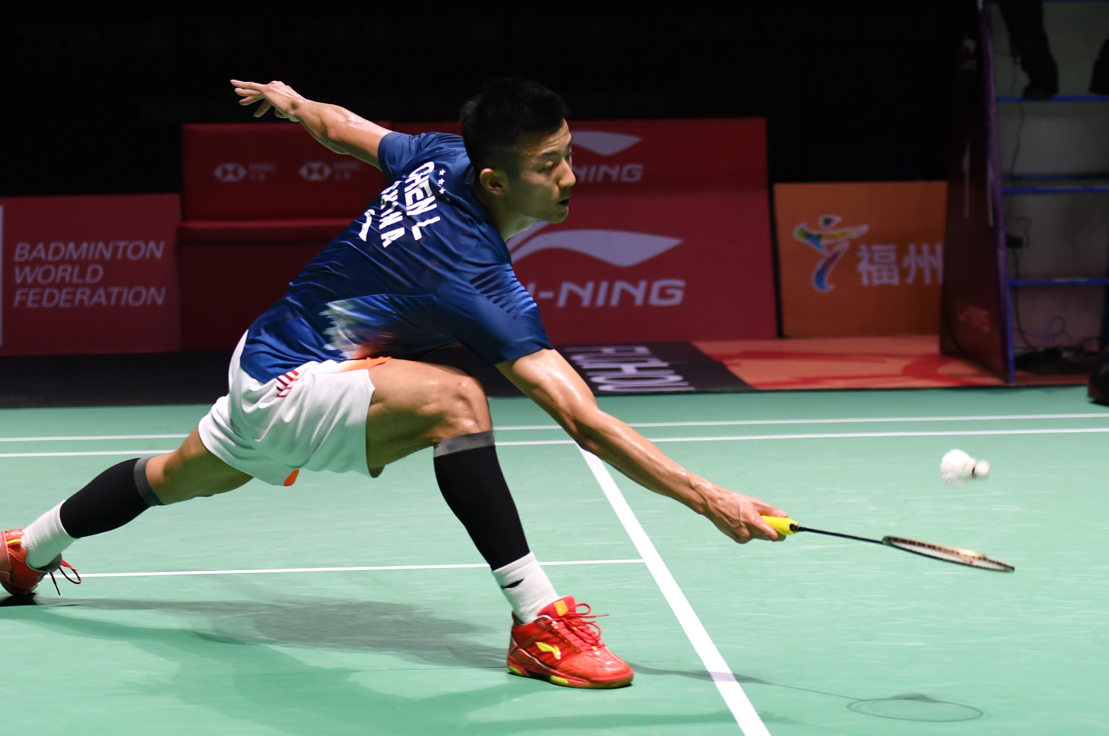 羽毛球——中国公开赛:谌龙无缘决赛